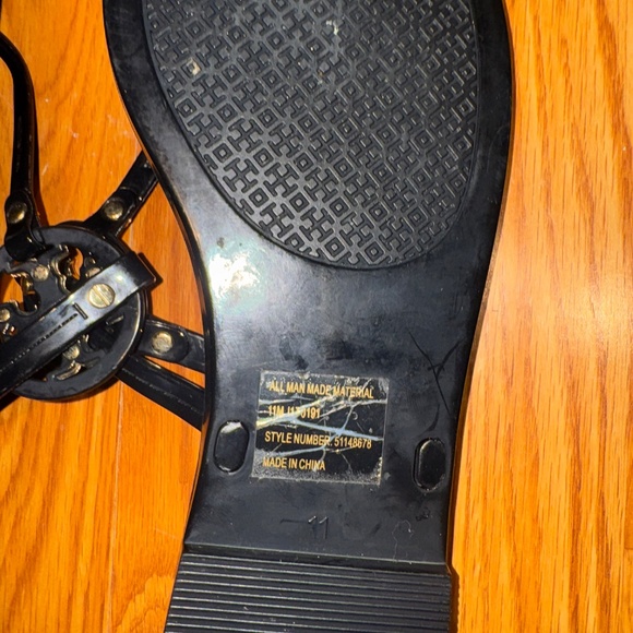 Tory Burch Mini Logo Jelly Flip Flops – Women’s Size 11 – Barely Worn - Picture 4 of 4